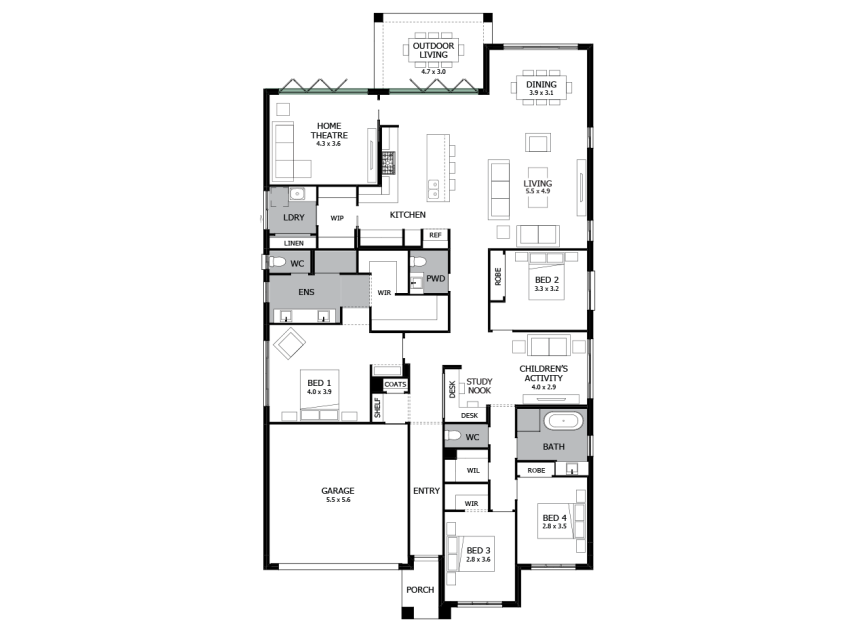 oasis-31-single-storey-house-design-option-2-LHS