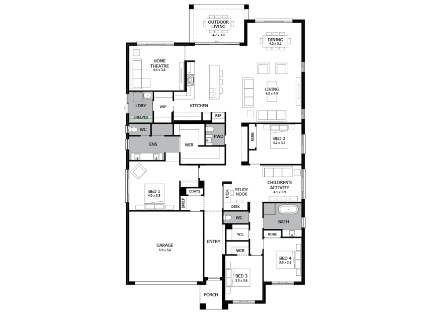 oasis-33-single-storey-house-plan-option-03-lhs
