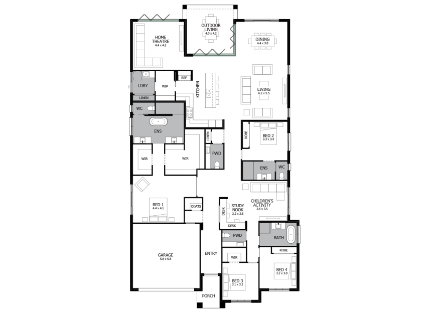 oasis-37-single-storey-house-standard-plan-option-2-lhs