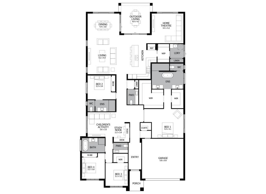 oasis-37-single-storey-house-standard-plan-rhs