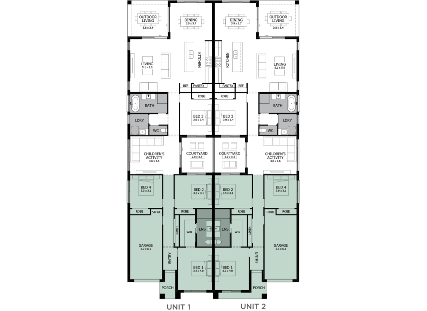 seattle-duplex-house-plan-option-1-RHS