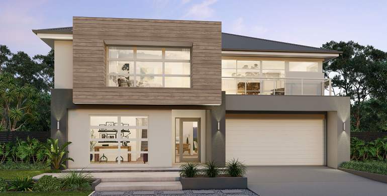 double-storey-house-design-sheike-pitched-roof