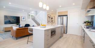 Lido 28-Double Storey house design-Kitchen Living