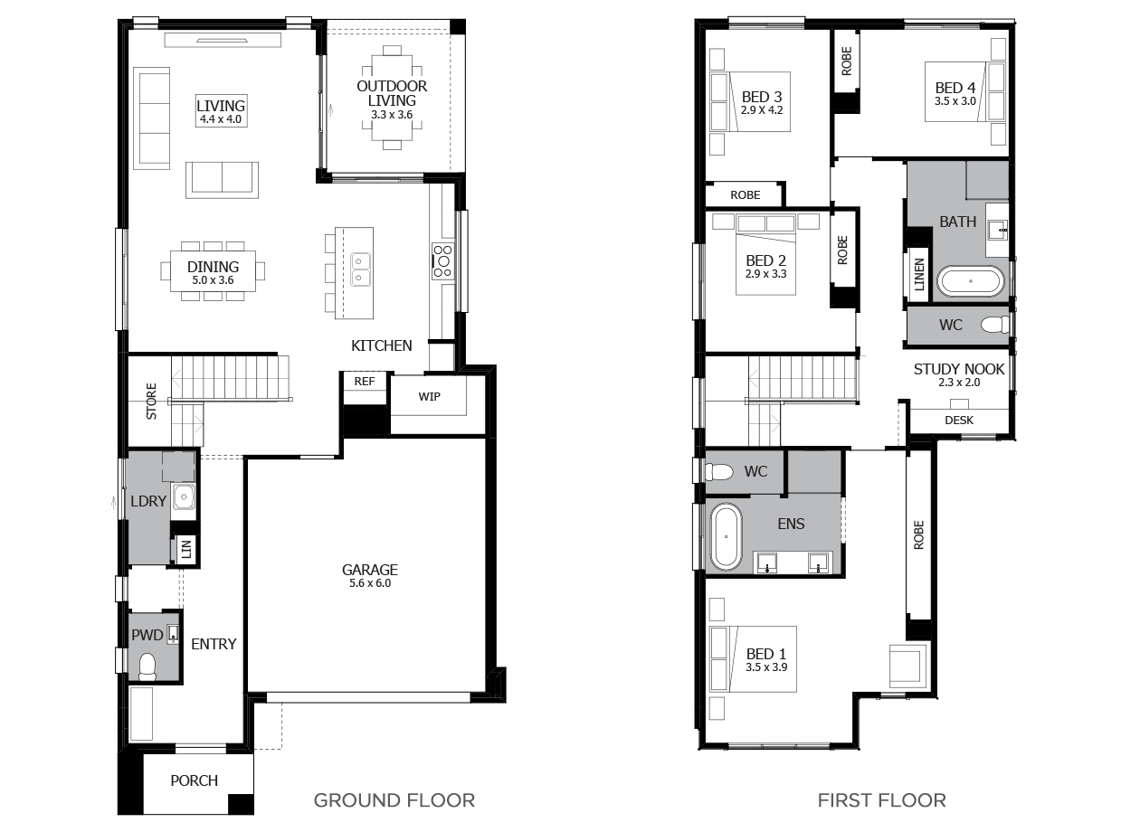 Applause 28-Double Storey House Design-4 Bedroom Applause 28-Double Storey House Design-4 Bedroom