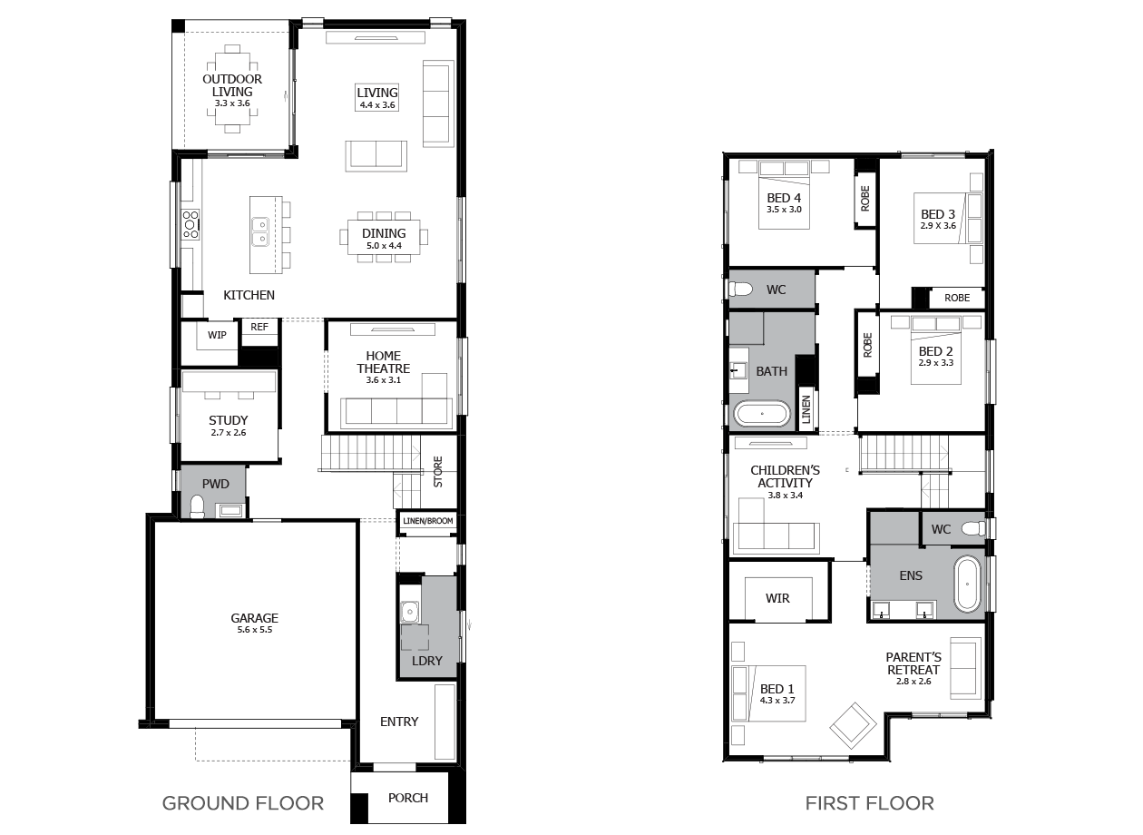 Applause 32-Double Storey House Design-4 Bedroom Applause 32-Double Storey House Design-4 Bedroom