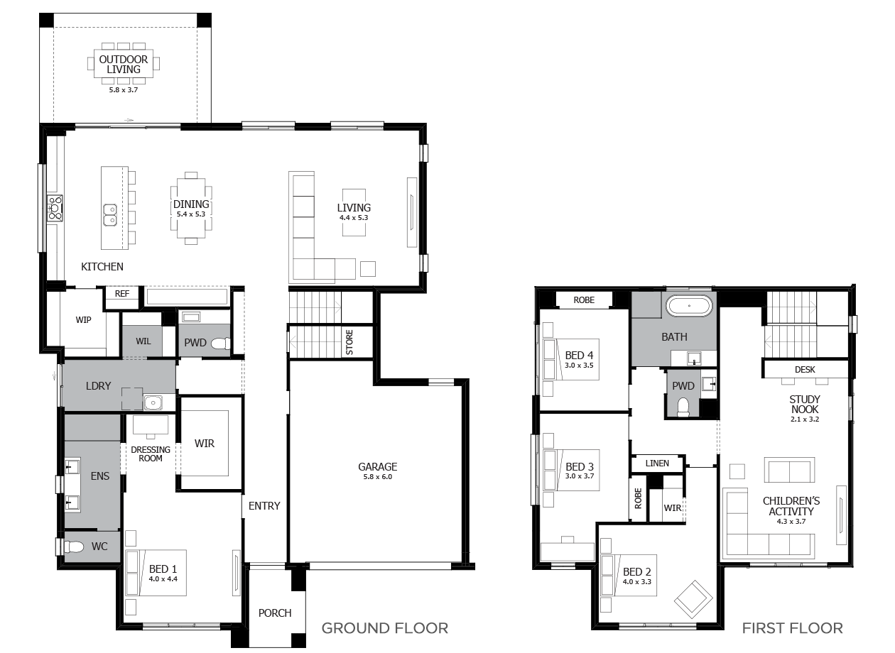 Aria 37-Double Storey House Design-5 Bedroom Aria 37-Double Storey House Design-5 Bedroom