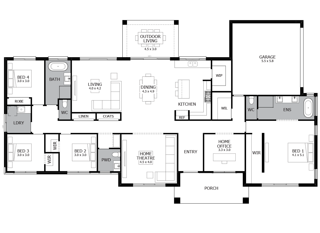 Carrington Grand One 31-Acreage home design Carrington Grand One 31-Acreage home design