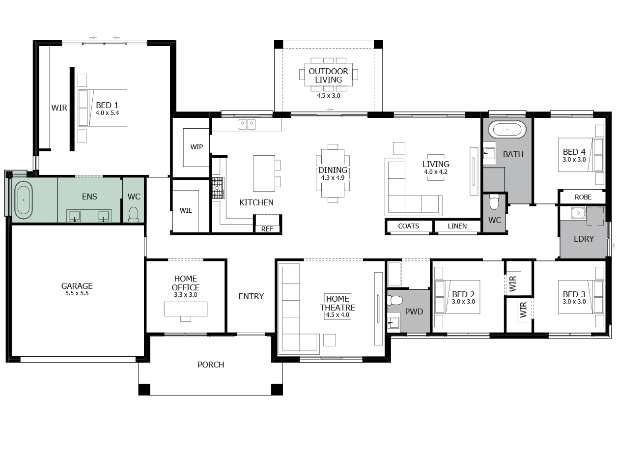 Carrington Grand Two 31-Acreage home design-Option 4