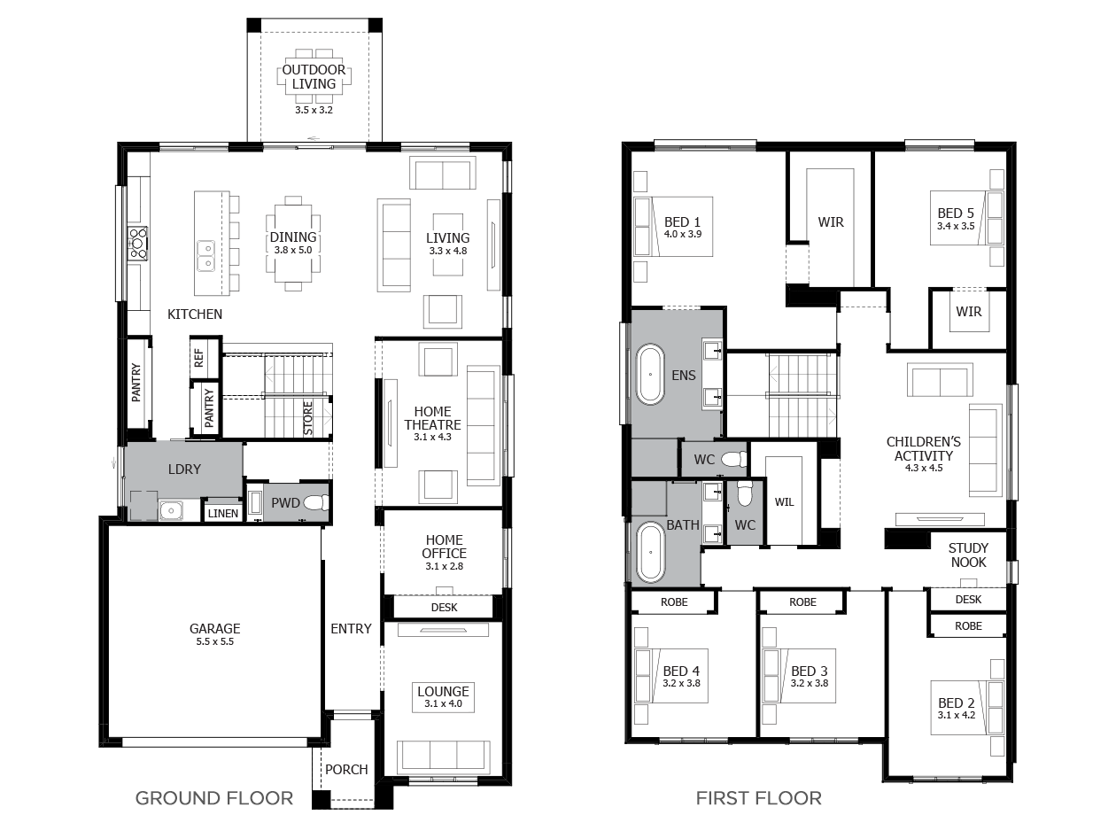 Charisma 37-Double Storey House Design-5 Bedroom Charisma 37-Double Storey House Design-5 Bedroom
