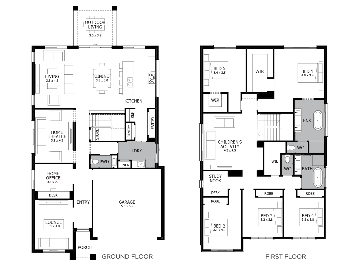 Charisma 37-Double Storey House Design-5 Bedroom Charisma 37-Double Storey House Design-5 Bedroom