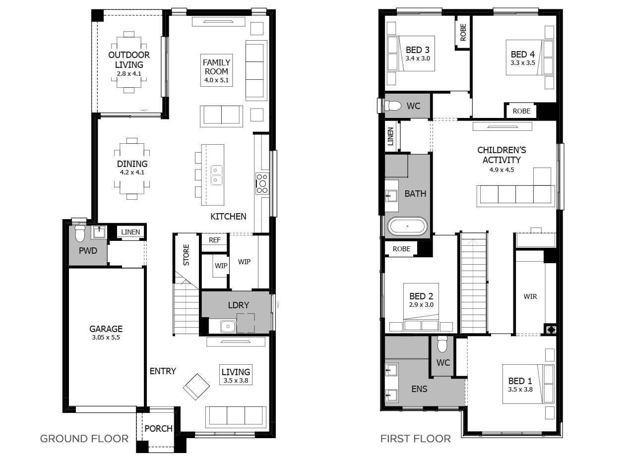Escala 27-Double Storey House Design-4 Bedroom