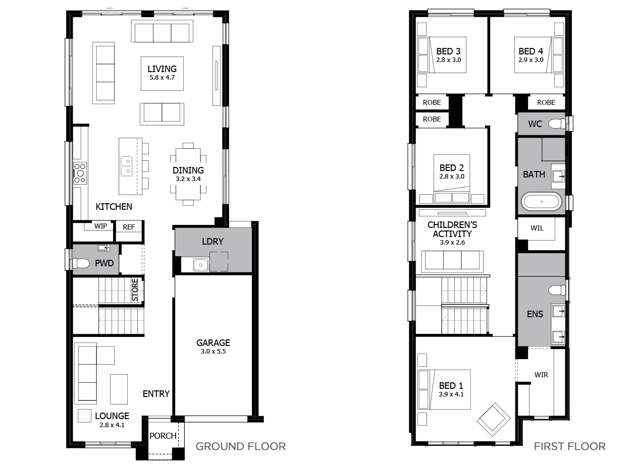 Haven 23-Double Storey House Design-4 Bedroom