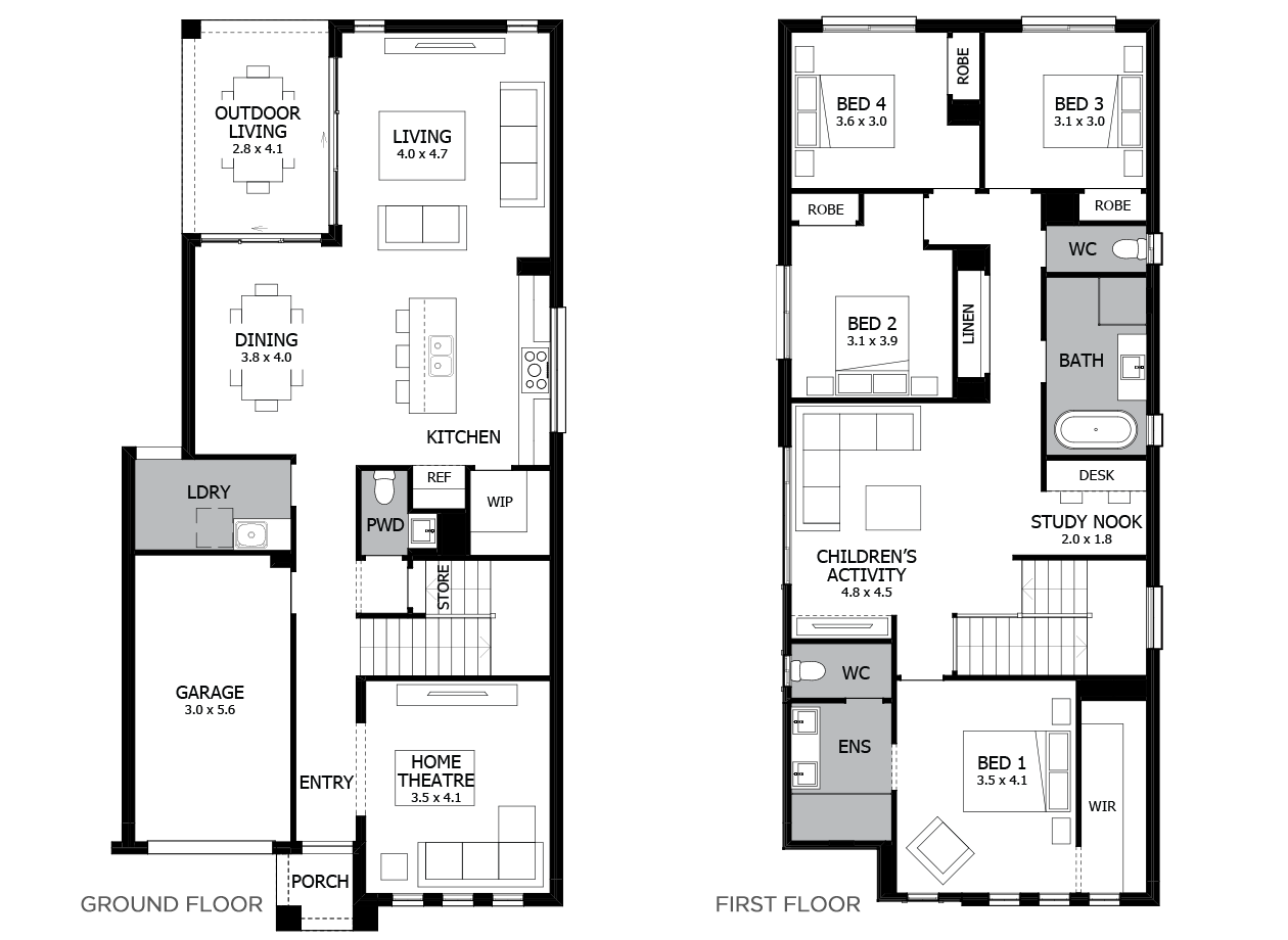 Haven 26-Double Storey House Design-4 Bedroom Haven 26-Double Storey House Design-4 Bedroom