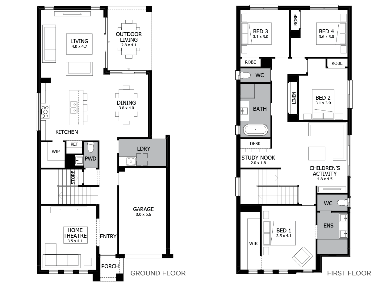 Haven 26-Double Storey House Design-4 Bedroom