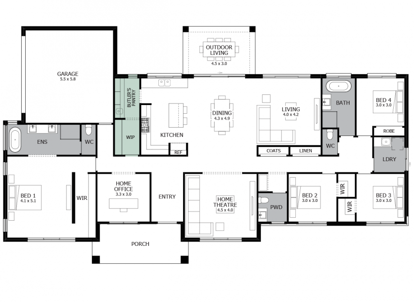 Carrington Grand One-Option 2-LHS