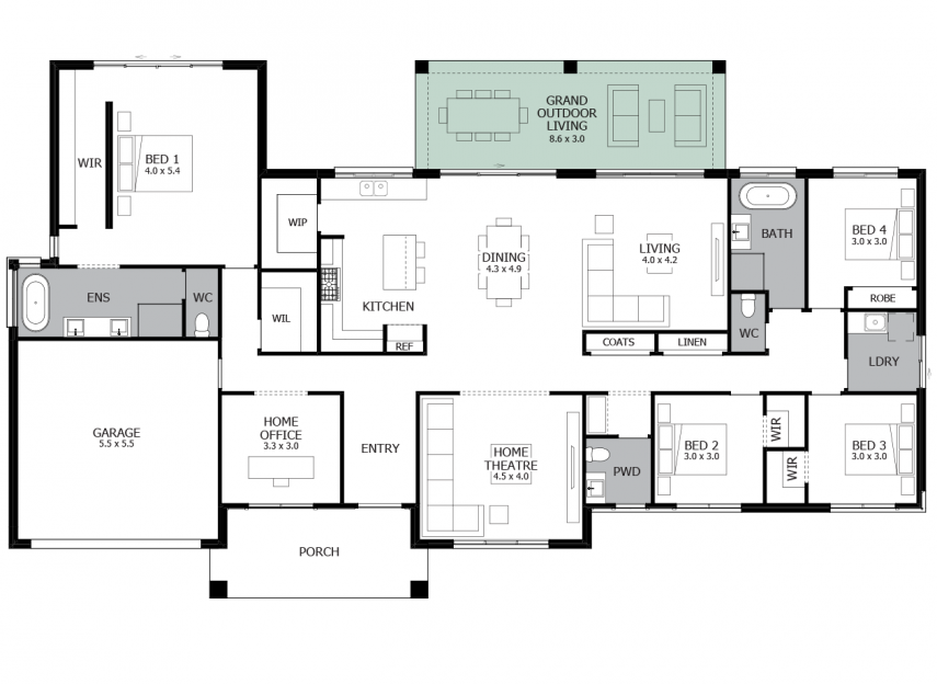 Carrington Grand Two 31-Option 1-LHS