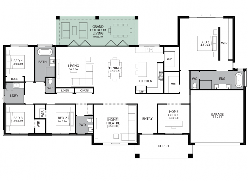 Carrington Grand Two 31-Option 3-RHS