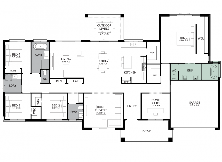 Carrington Grand Two 31-Option 4-RHS