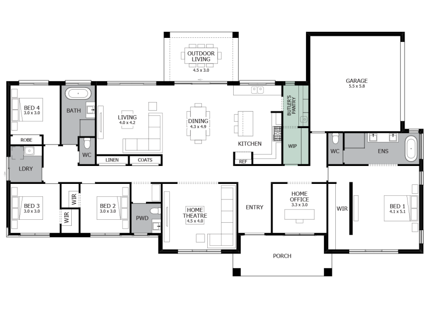 Carrington Grand One-Option 2-RHS