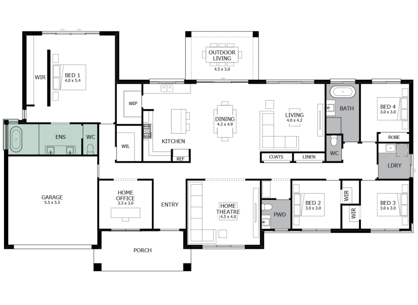Carrington Grand Two 31-Option 4-LHS