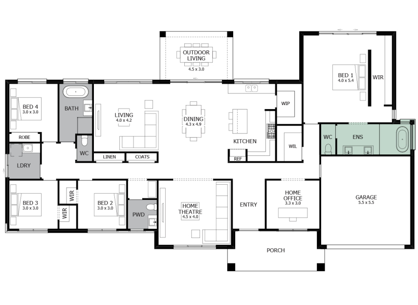 Carrington Grand Two 31-Option 4-RHS