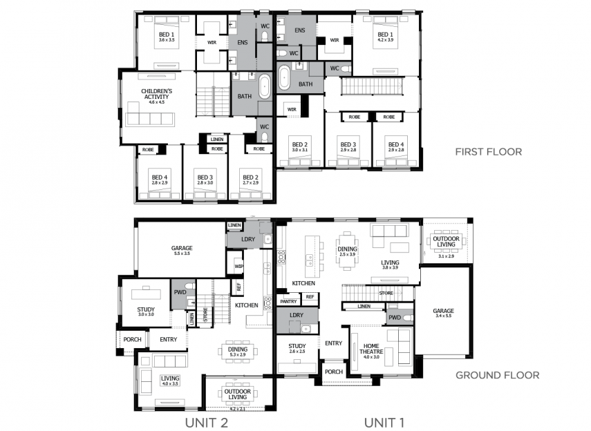 Hickson Duplex- RHS