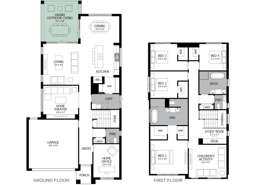 Nautica 33- Option 3-Grand Outdoor Living- LHS