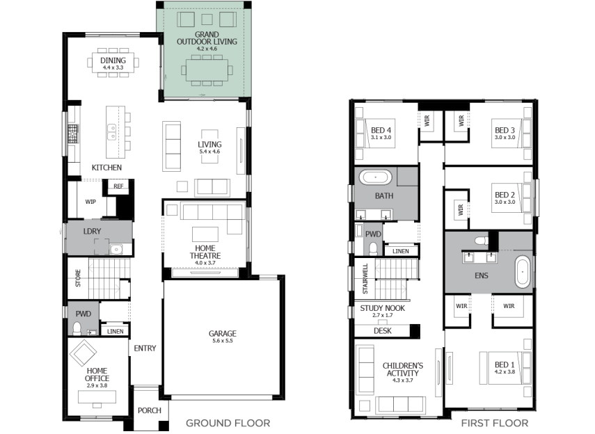 Nautica 33- Option 3- Grand Outdoor Living- RHS