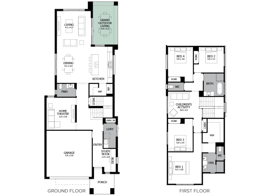 Tivoli 30- Option 2- Grand Outdoor Living- LHS