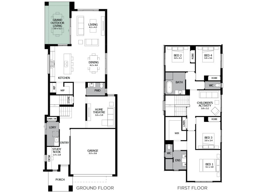 Tivoli 30- Option 2- Grand Outdoor Living- RHS