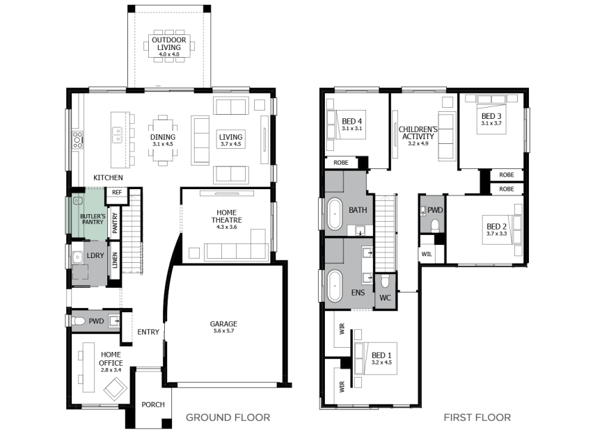 Enigma 31- Option 4- Butlers Pantry- RHS