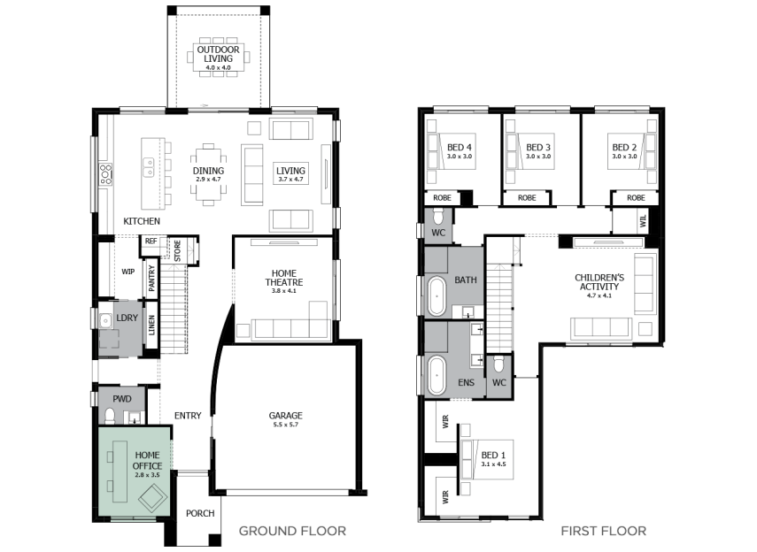 Enigma 32- Option 1- Home Office closed- RHS