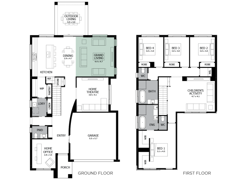 Enigma 32- Option 3- Grand living- RHS