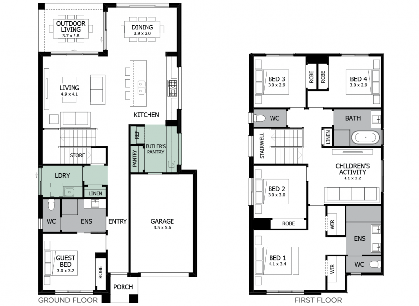 Lido 26- Option 3- Butlers Pantry- RHS