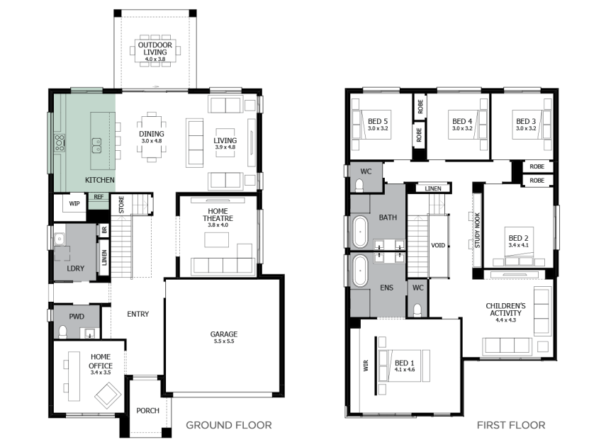 Enigma 36- Option 8- Grand Kitchen- RHS