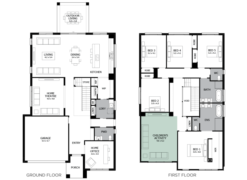 Enigma 41- Option 14 Build over garage- LHS