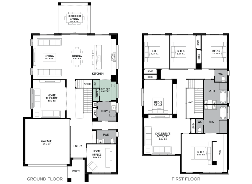 Enigma 41- Option 4- Butlers Pantry- LHS