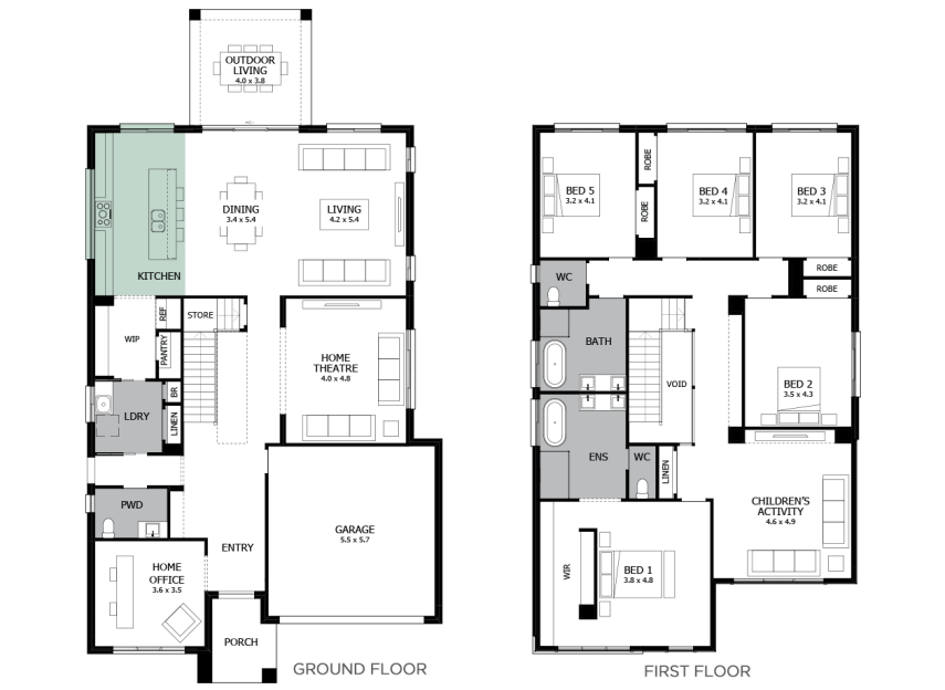 Enigma 41- Option 8- Grand Kitchen- RHS