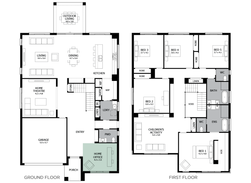 Enigma 46- Option 1- Home Office- LHS