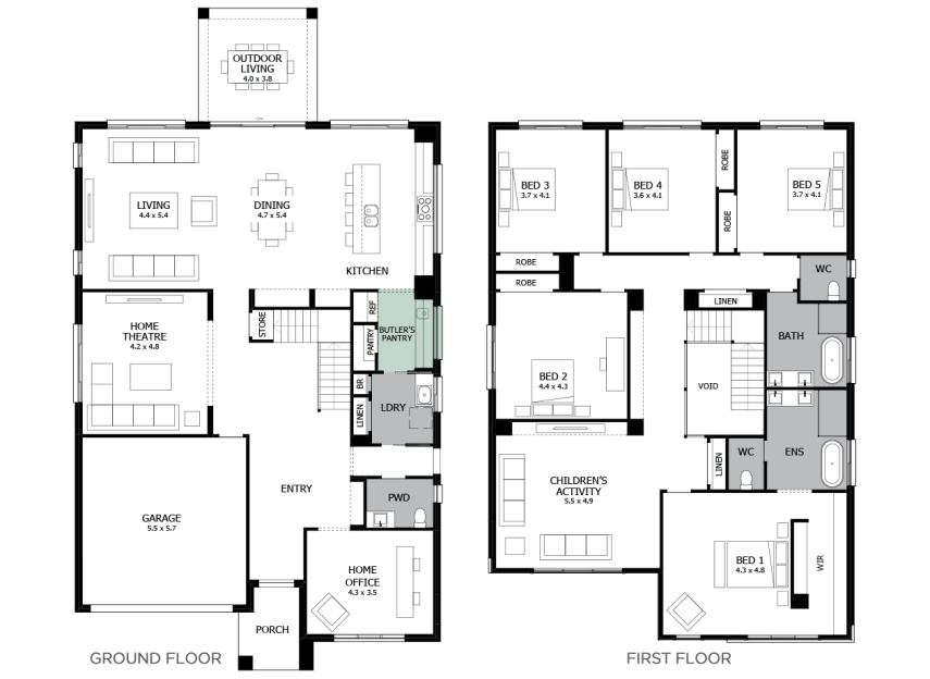 Enigma 46- Option 4- Butlers Pantry-LHS