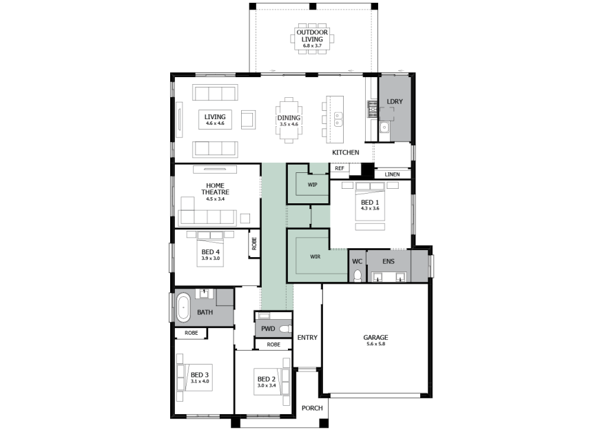 Atrium-29-Option-9-Straight-hallway-RHS