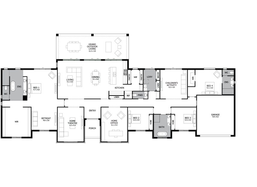 Barrington-46-Option-9-Sliding-doors-to-rear-no-windows-over-RHS
