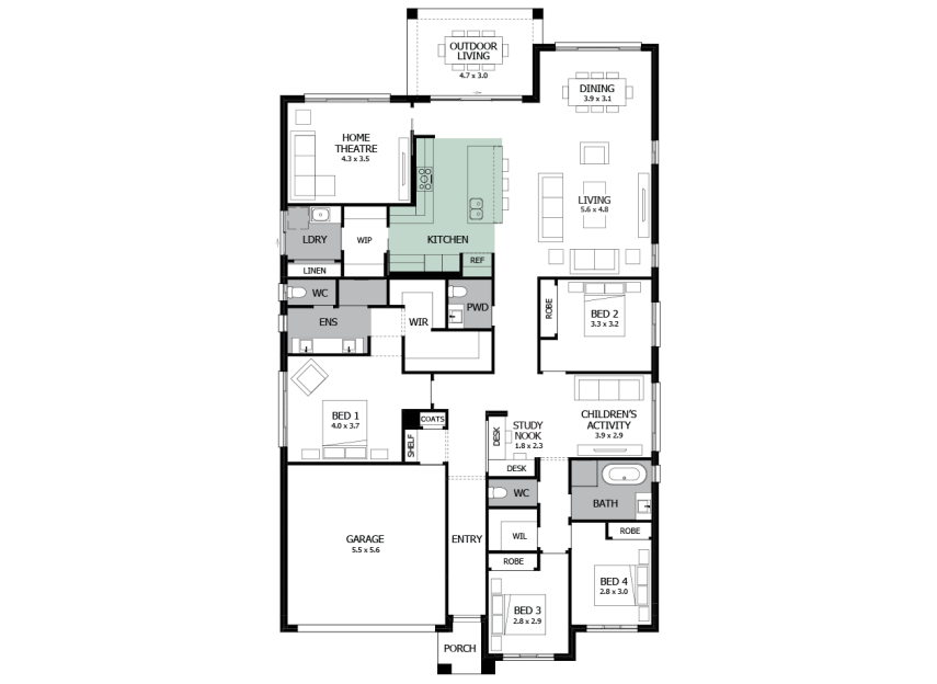 Oasis-30-option-5-Upgraded-Kitchen-LHS