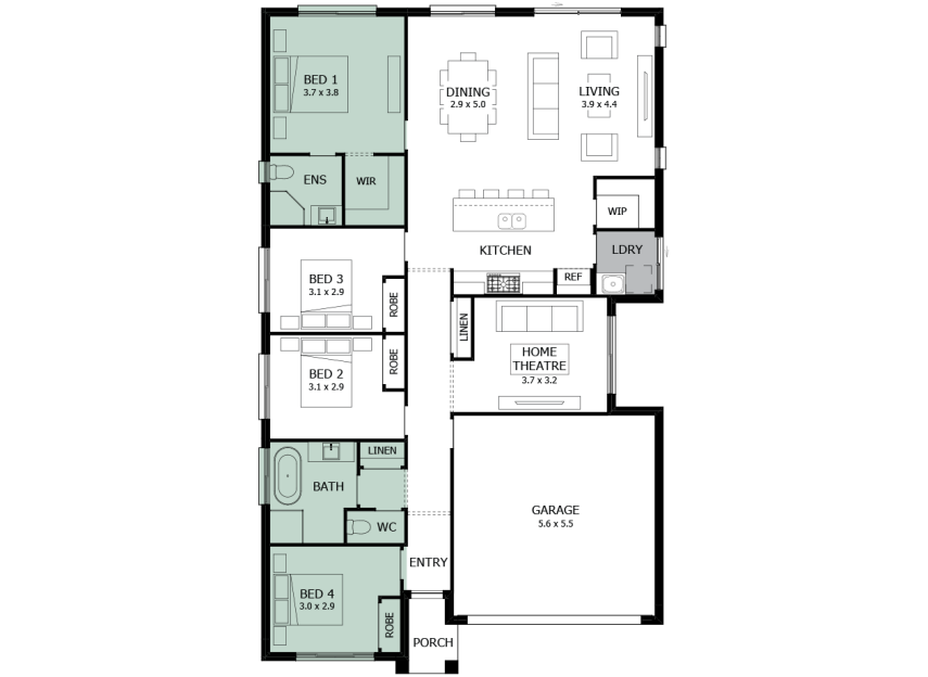 shuffle-20-option-1-Bed-1-&-Bed-4-flip-RHS