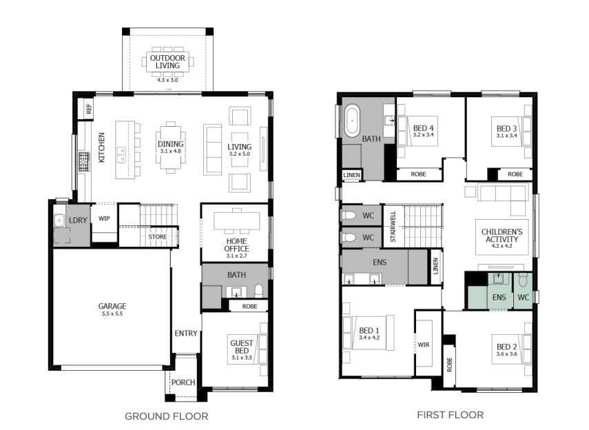 charisma-30-option-3-ensuite-to-bed-2-LHS