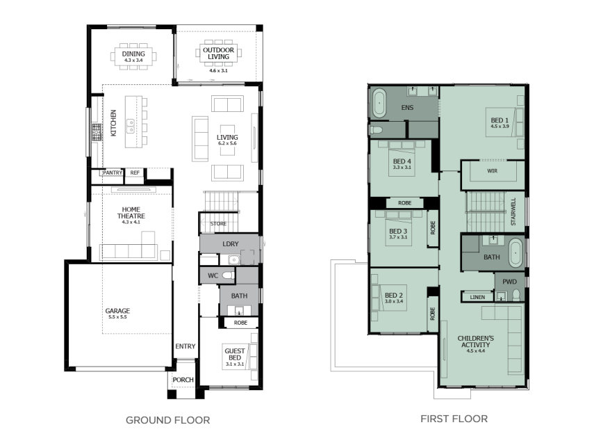Lido-34-double-storey-home-design-floor-plan-LHS-option-01