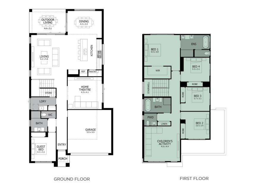 Lido-34-double-storey-home-design-floor-plan-RHS-option-01