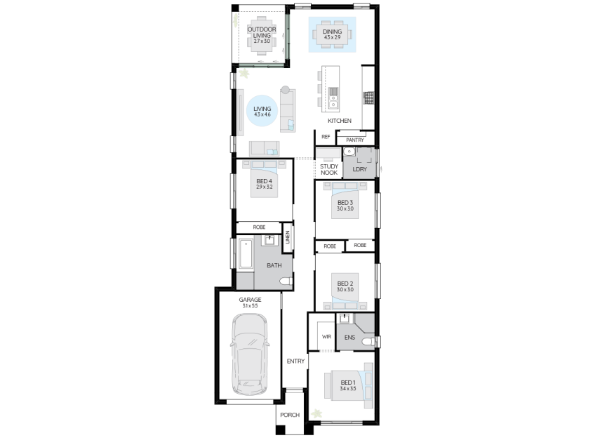 exhilarate-single-storey-house-plan-option-6-lhs