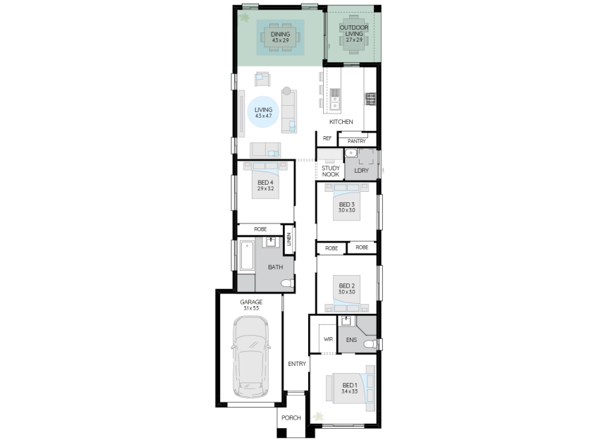 exhilarate-single-storey-house-plan-option-7-lhs