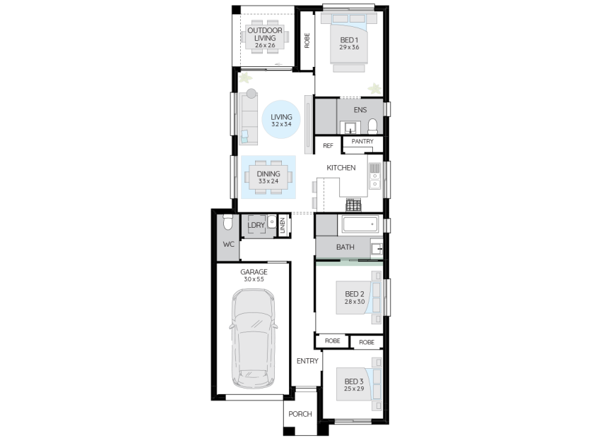 positano-single-storey-house-design-option-2-lhs